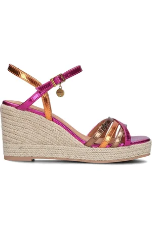 Mexx Dames, Schoenen, Paars, Maat: 36 EU Linnen