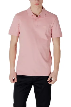 HUGO BOSS Heren, Tops, Roze, Maat: L