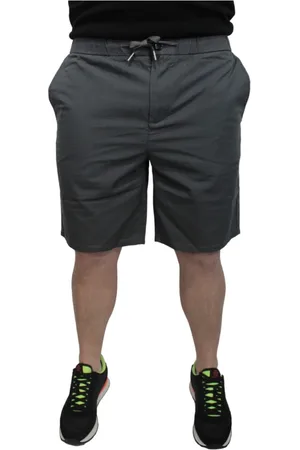 sun68 Heren, Korte broeken, Grijs, Maat: 2XL Katoen