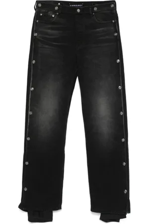 Y / PROJECT Heren, Jeans, Zwart, Maat: W30