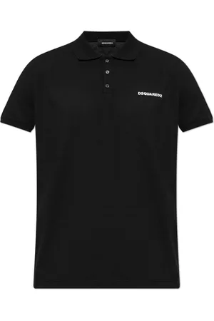Dsquared2 Heren, Tops, Zwart, Maat: 3XL Katoen