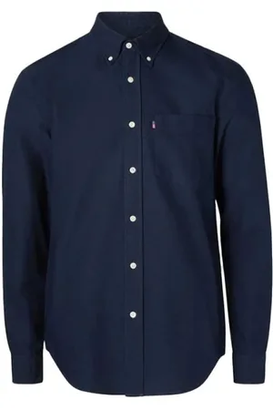 Lexington Heren, Overhemden, Blauw, Maat: M