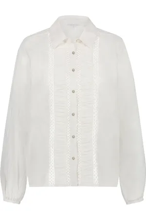 Tramontana Dames, Blouses & Shirts, Wit, Maat: L