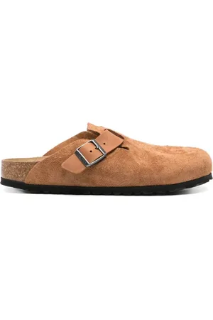 Birkenstock Heren, Schoenen, Bruin, Maat: 43 EU Suède