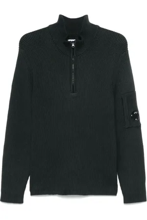 C.P. Company Heren, Truien, Zwart, Maat: 2XL Katoen