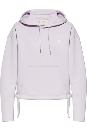 Ami Dames, Sweatshirts & Hoodies, Paars, Maat: S Katoen