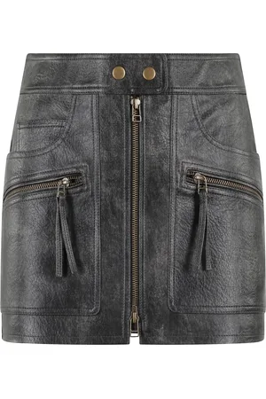 Isabel Marant Dames, Rokken, Zwart, Maat: XS Leer