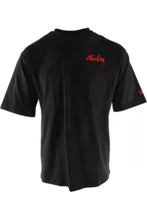 New Era Heren, Tops, Zwart, Maat: M Katoen