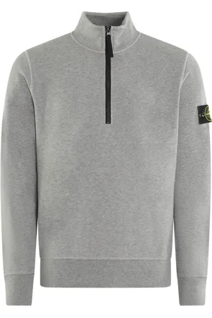 Stone Island Heren, Sweatshirts & Hoodies, Grijs, Maat: M