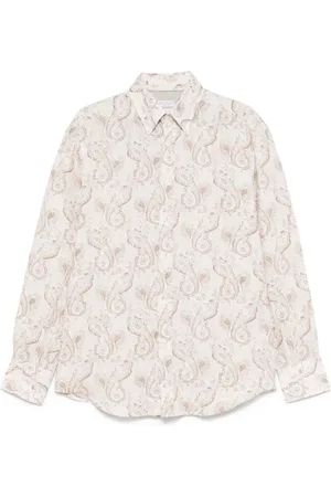 Brunello Cucinelli Heren, Overhemden, , Maat: L