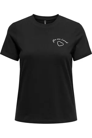 ONLY Dames, Tops, Zwart, Maat: S Katoen