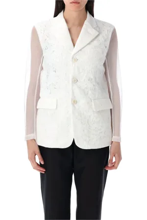 Comme des Garçons Dames, Jassen, Wit, Maat: S