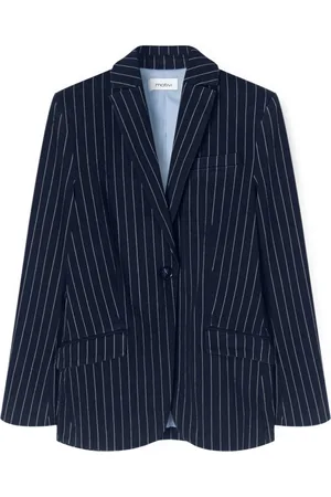Motivi Dames, Jassen, Blauw, Maat: XS Denim
