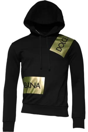 Dolce & Gabbana Unisex, Sweatshirts & Hoodies, Zwart, Maat: XS Katoen