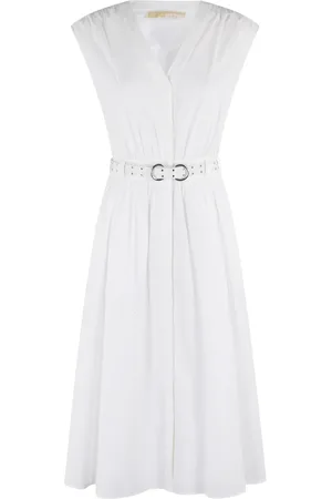 Michael Kors Dames, Jurken, Wit, Maat: XS