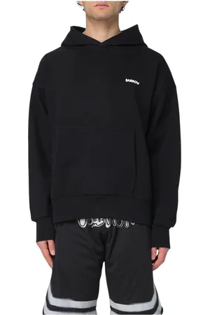 BARROW Heren, Sweatshirts & Hoodies, Zwart, Maat: L Katoen