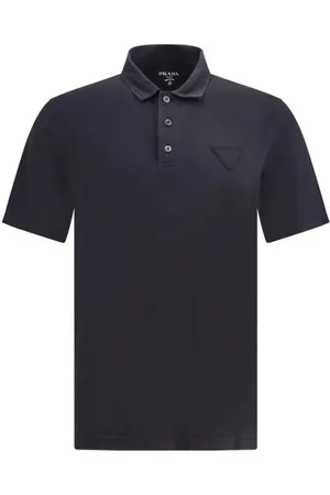 Prada Heren, Tops, Zwart, Maat: S Katoen