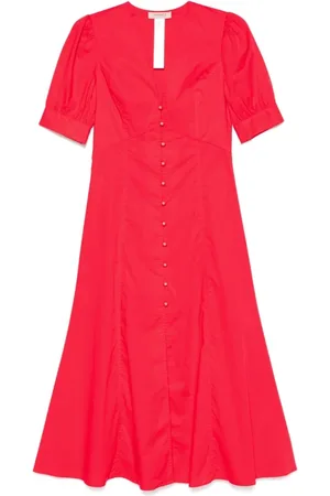 Twin-Set Dames, Jurken, Rood, Maat: M