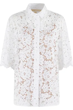 Michael Kors Dames, Blouses & Shirts, Wit, Maat: XS