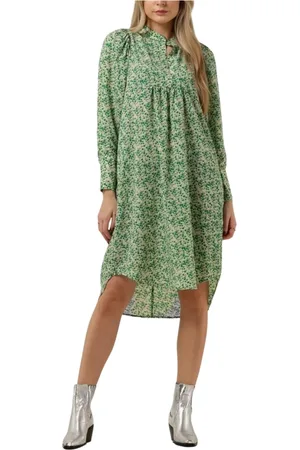 Co`Couture Dames, Jurken, Groen, Maat: S