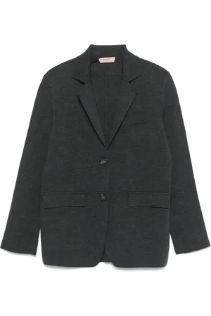 Twin-Set Dames, Jassen, Bruin, Maat: XS Wol