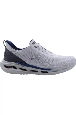 Skechers Heren, Schoenen, Grijs, Maat: 45 EU