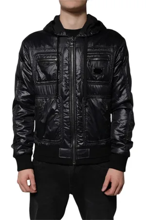 Dolce & Gabbana Heren, Jassen, Zwart, Maat: L Nylon