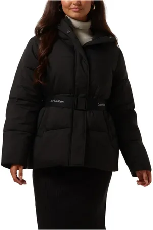 Calvin Klein Dames, Jassen, Zwart, Maat: XL