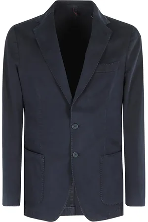 Biagio Santaniello Heren, Jassen, Blauw, Maat: M