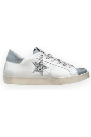 2STAR Dames, Schoenen, Wit, Maat: 37 EU Leer