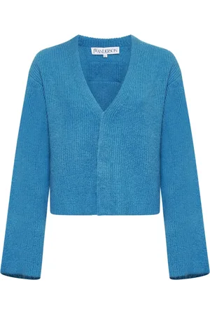J.W.Anderson Dames, Truien, Blauw, Maat: S Wol
