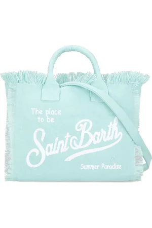 MC2 SAINT BARTH Dames, Tassen, Blauw, Maat: ONE Size Katoen