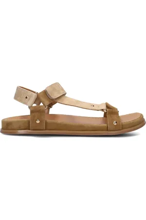 Stefano Lauran Dames, Schoenen, Bruin, Maat: 41 EU Linnen