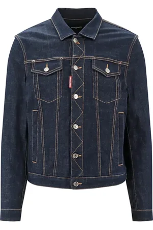 Dsquared2 Heren, Jassen, Blauw, Maat: S Katoen