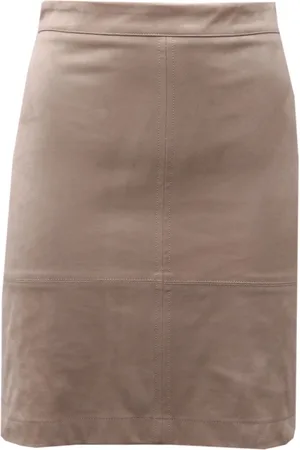 D.EXTERIOR Dames, Rokken, , Maat: 2XS Suède