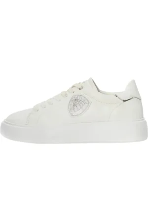 Blauer Dames, Schoenen, Wit, Maat: 36 EU Leer
