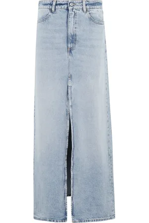 Icon Denim Dames, Rokken, Blauw, Maat: W25 Denim