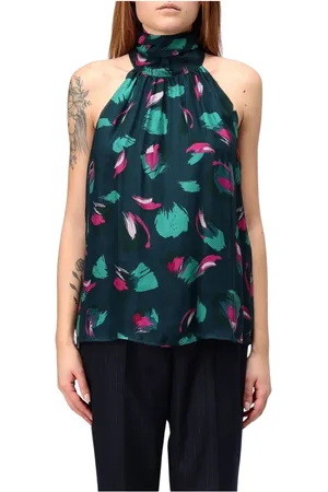 Liu Jo Dames, Tops, Groen, Maat: XS Zijde