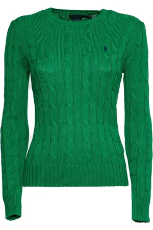 Ralph Lauren Dames, Truien, Groen, Maat: L Katoen
