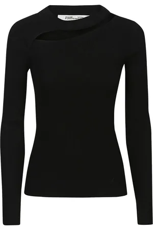Diane von Furstenberg Dames, Tops, Zwart, Maat: M