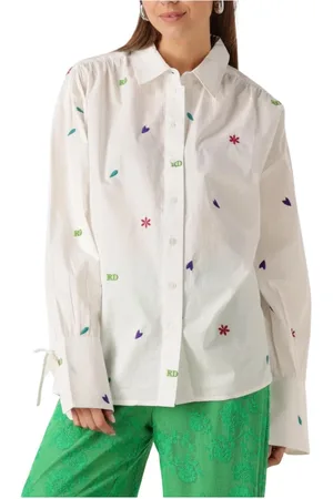 Refined Department Dames, Blouses & Shirts, Wit, Maat: S