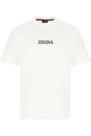 Ermenegildo Zegna Heren, Tops, Wit, Maat: XL Katoen