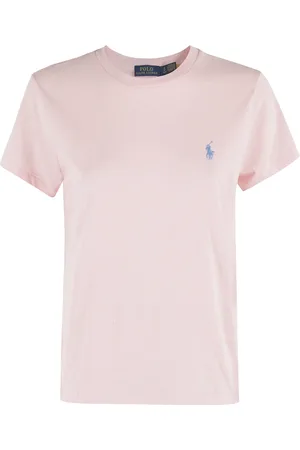 Ralph Lauren Dames, Tops, Roze, Maat: M Katoen