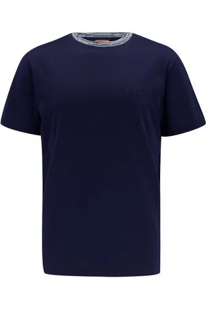 Missoni Heren, Tops, Blauw, Maat: S