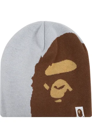 A Bathing Ape Heren, Accessoires, Grijs, Maat: ONE Size Katoen