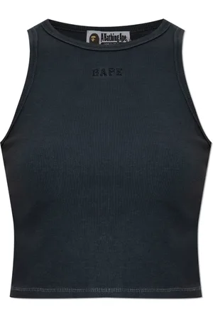 A Bathing Ape Dames, Tops, Zwart, Maat: M Katoen