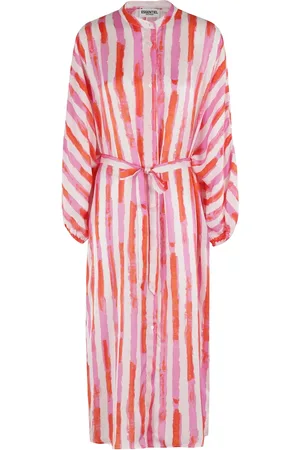 Essentiel Antwerp Dames, Jurken, Veelkleurig, Maat: XS Satijn