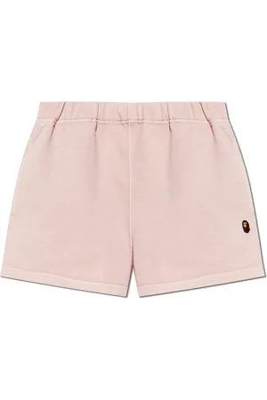 A Bathing Ape Dames, Korte broeken, Roze, Maat: S Katoen