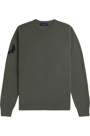 Fred Perry Heren, Truien, Groen, Maat: L