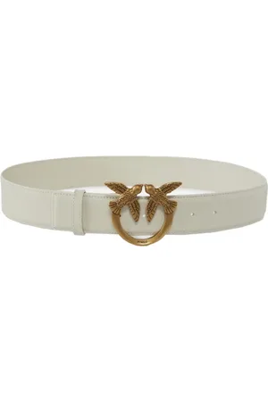 Pinko Dames, Accessoires, Wit, Maat: L Leer